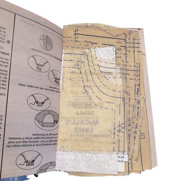 McCalls Sew Simple Little Girls Sun Dress Sewing Pattern Pullover Dresses - Picture 4 of 5